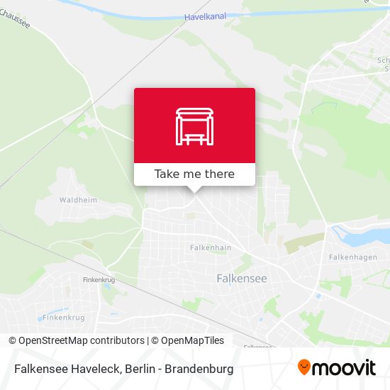 Falkensee Haveleck map