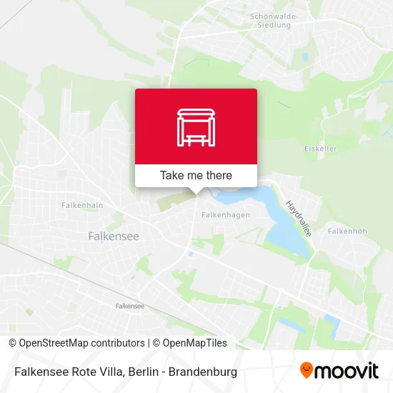 Карта Falkensee Rote Villa