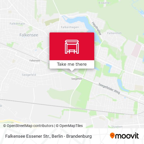 Falkensee Essener Str. map