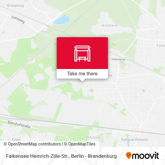 Карта Falkensee Heinrich-Zille-Str.