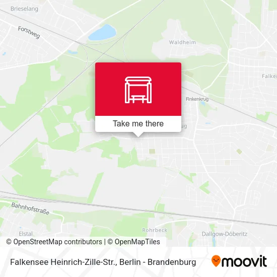 Карта Falkensee Heinrich-Zille-Str.