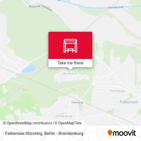 Карта Falkensee Iltissteig