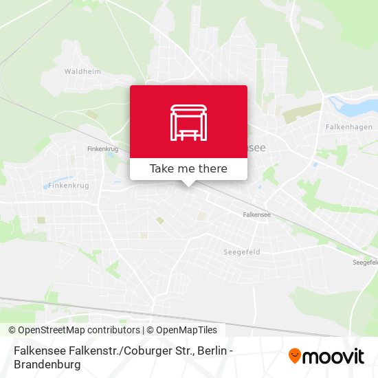 Falkensee Falkenstr. / Coburger Str. map