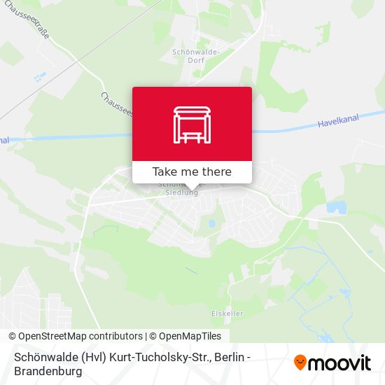 Schönwalde (Hvl) Kurt-Tucholsky-Str. map