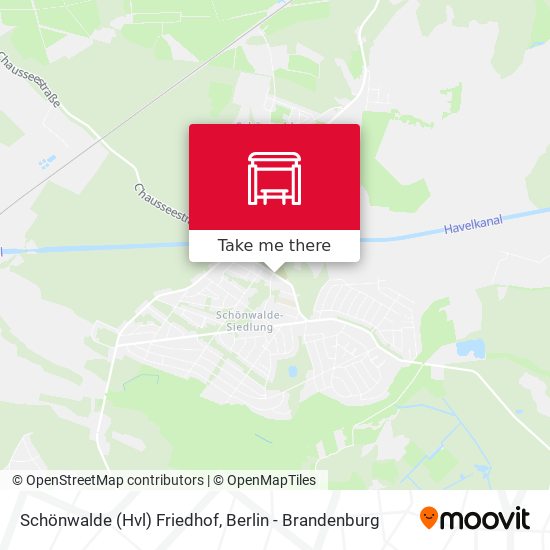 Schönwalde (Hvl) Friedhof map