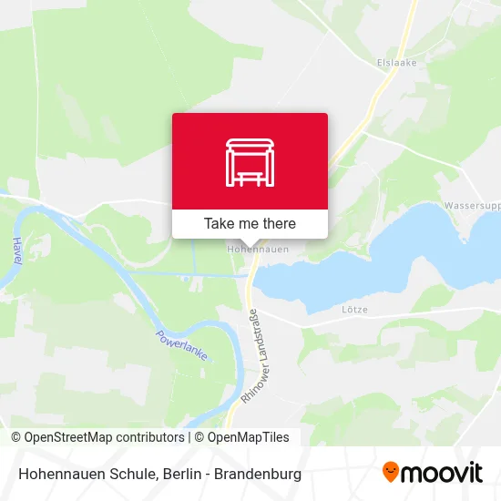 Hohennauen Schule map