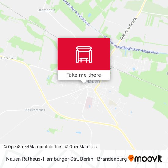 Nauen Rathaus/Hamburger Str. map