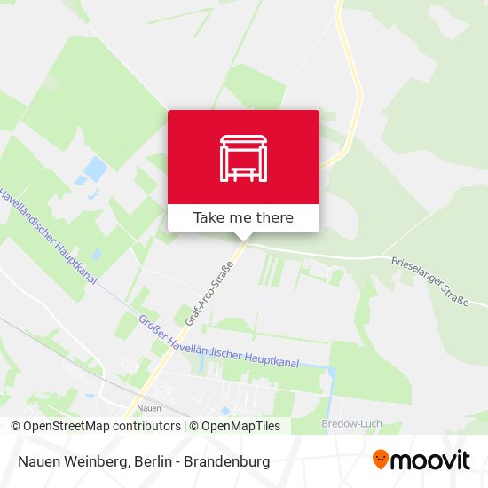 Nauen Weinberg map