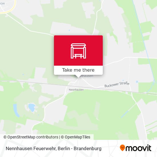 Nennhausen Feuerwehr map