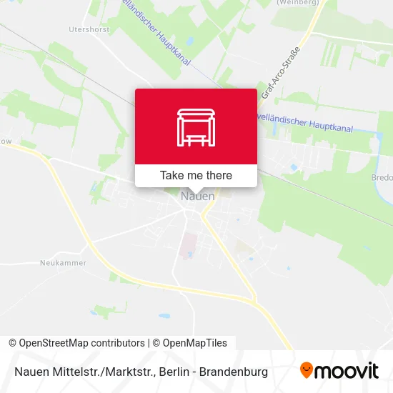 Карта Nauen Mittelstr./Marktstr.