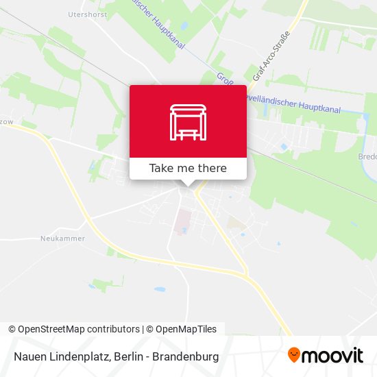 Nauen Lindenplatz map