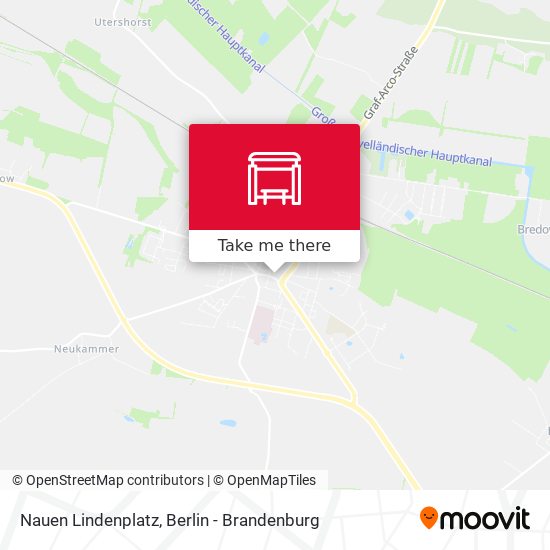 Nauen Lindenplatz map
