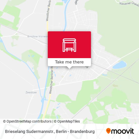 Brieselang Sudermannstr. map