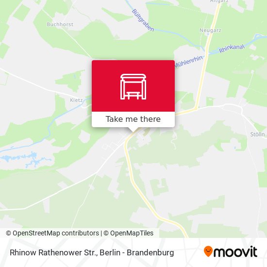 Карта Rhinow Rathenower Str.