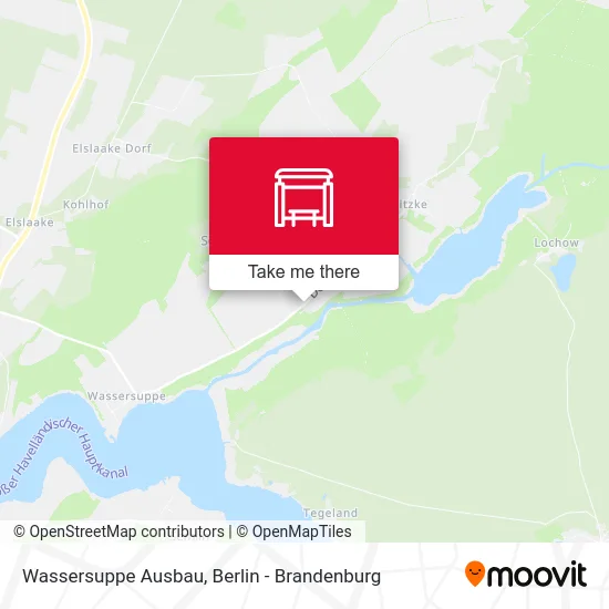 Wassersuppe Ausbau map