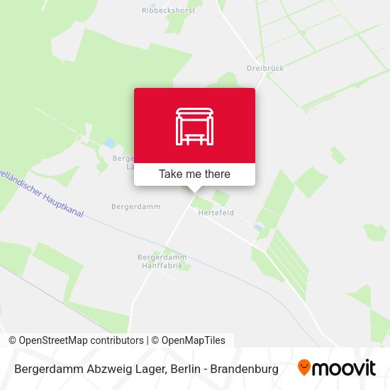 Карта Bergerdamm Abzweig Lager