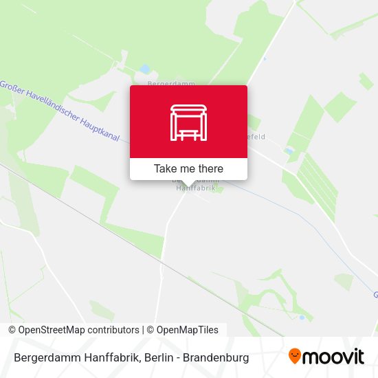 Bergerdamm Hanffabrik map