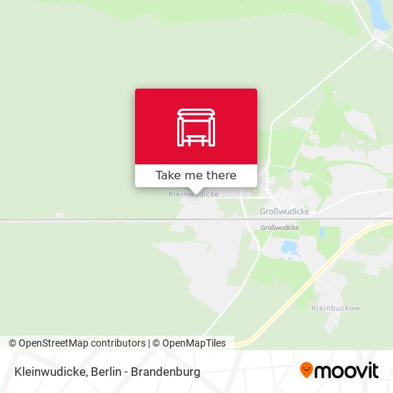 Kleinwudicke map