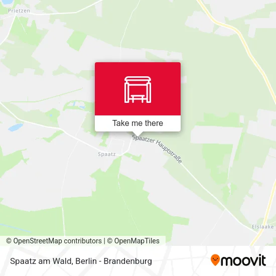 Карта Spaatz am Wald