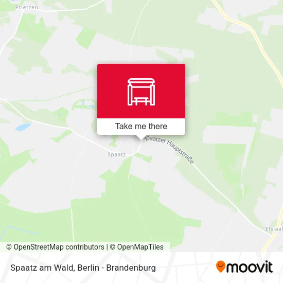 Карта Spaatz am Wald