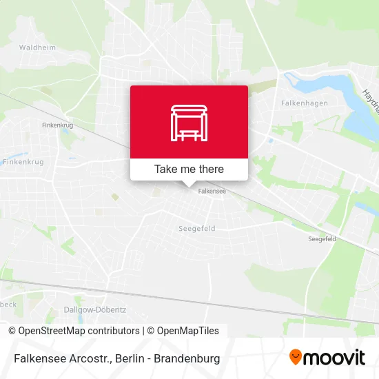 Карта Falkensee Arcostr.