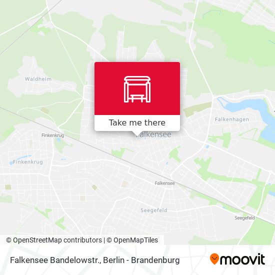 Falkensee Bandelowstr. map