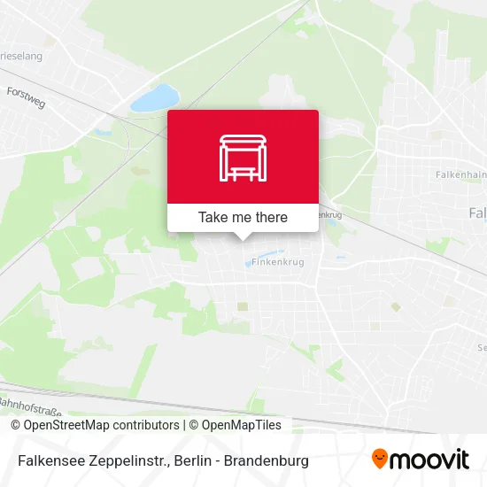 Карта Falkensee Zeppelinstr.