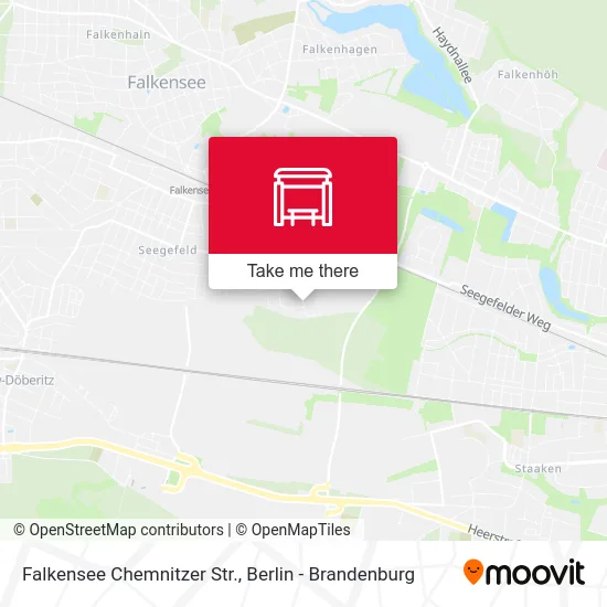 Falkensee Chemnitzer Str. map