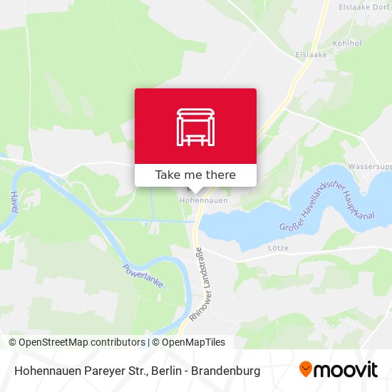 Hohennauen Pareyer Str. map