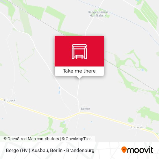 Berge (Hvl) Ausbau map