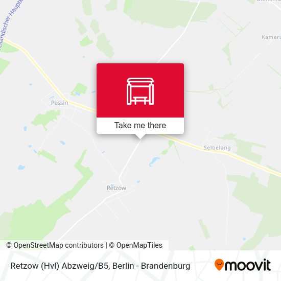 Карта Retzow (Hvl) Abzweig/B5