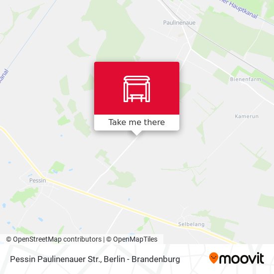 Pessin Paulinenauer Str. map