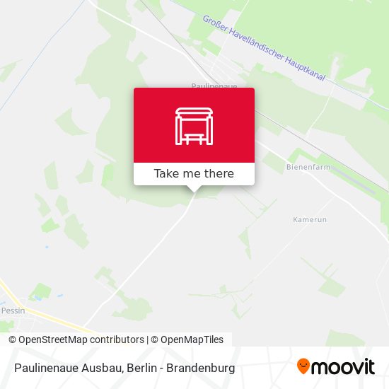 Paulinenaue Ausbau map