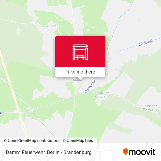 Damm Feuerwehr map