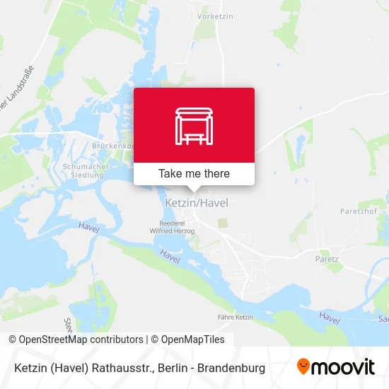 Ketzin (Havel) Rathausstr. map