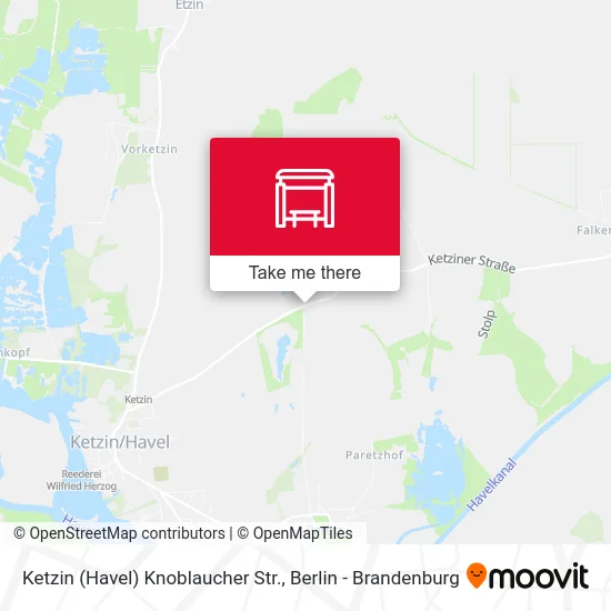 Ketzin (Havel) Knoblaucher Str. map