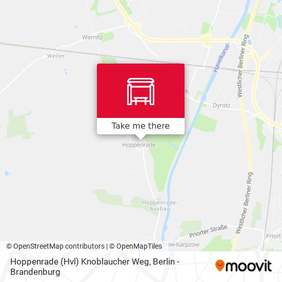 Hoppenrade (Hvl) Knoblaucher Weg map