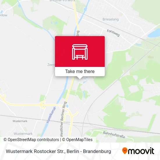 Карта Wustermark Rostocker Str.