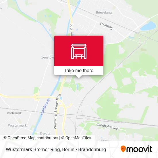 Wustermark Bremer Ring map