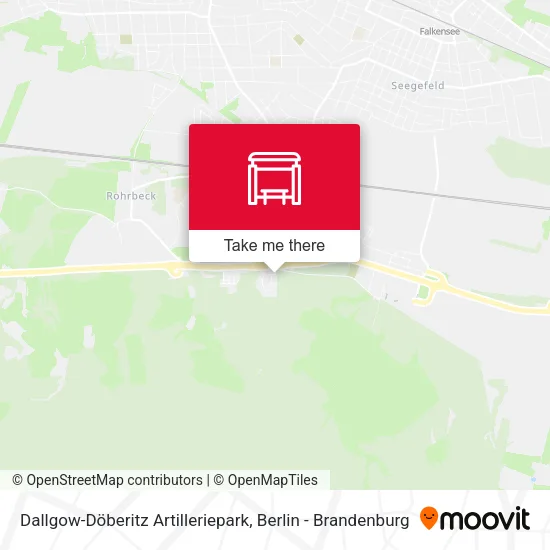 Карта Dallgow-Döberitz Artilleriepark