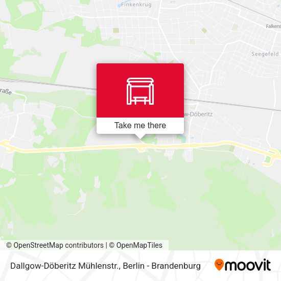 Карта Dallgow-Döberitz Mühlenstr.
