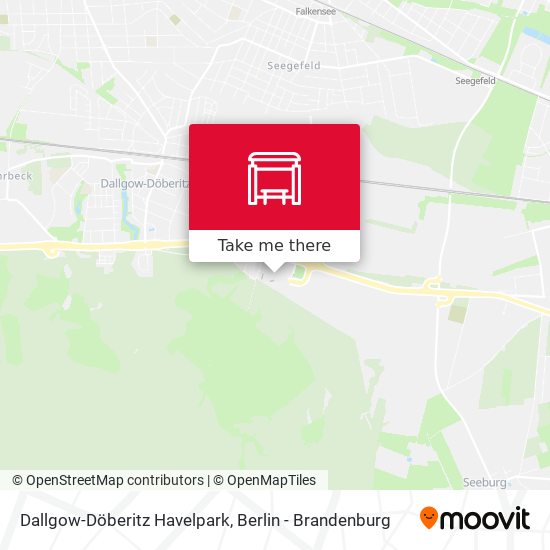 Dallgow-Döberitz Havelpark map