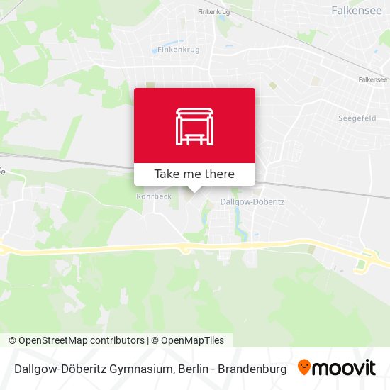 Dallgow-Döberitz Gymnasium map