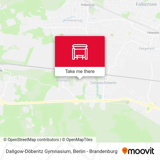 Карта Dallgow-Döberitz Gymnasium