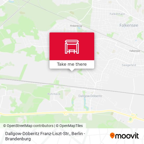 Dallgow-Döberitz Franz-Liszt-Str. map