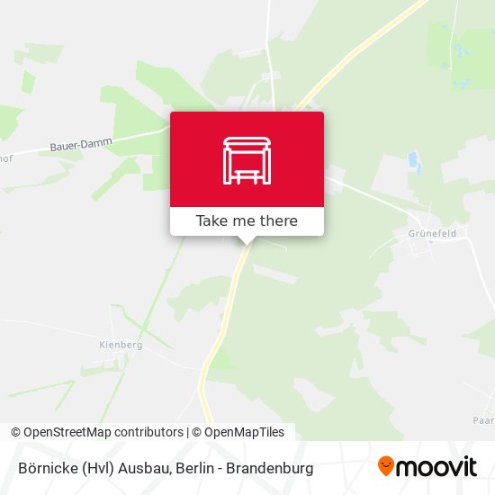 Börnicke (Hvl) Ausbau map