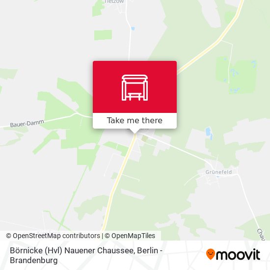Börnicke (Hvl) Nauener Chaussee map