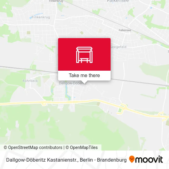 Карта Dallgow-Döberitz Kastanienstr.