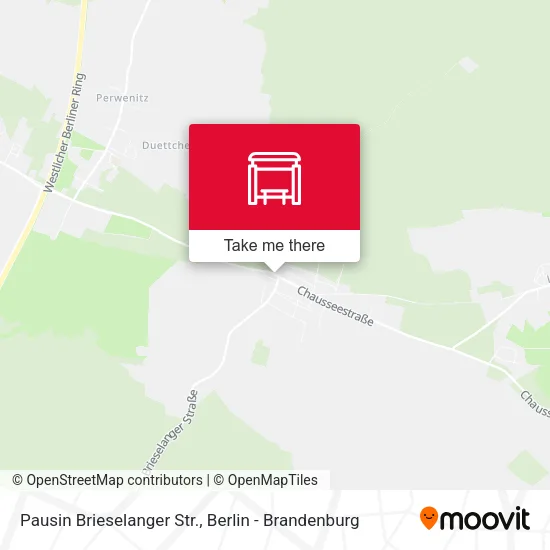 Карта Pausin Brieselanger Str.