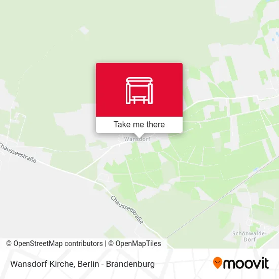 Wansdorf Kirche map